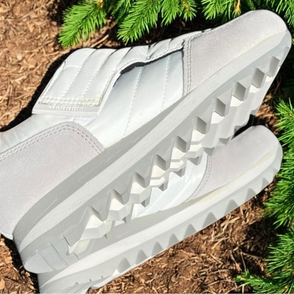 🌻NEW Merrell Alpine Moc Strap White Polar Slip-on Sneakers Women's Size 10 - Picture 10 of 13